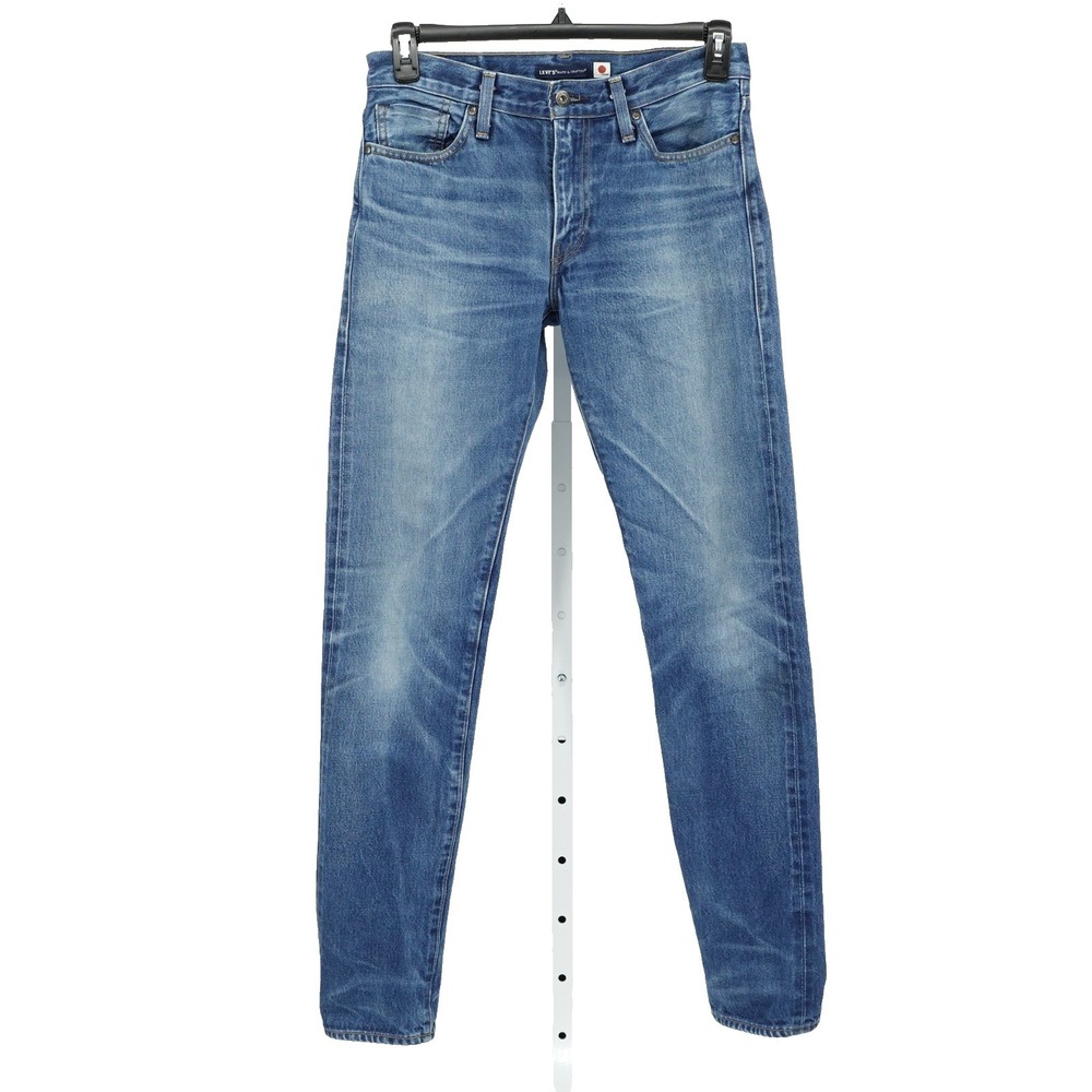 Levi's Japanese Jeans SZ 30/34 511 Selvedge Slim Fades Iconic Classic Casual